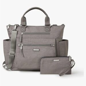 Baggallini Gray Travel Bag Set